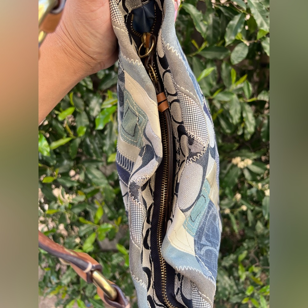 Coach 2008 Carly Patchwork denim - image 10